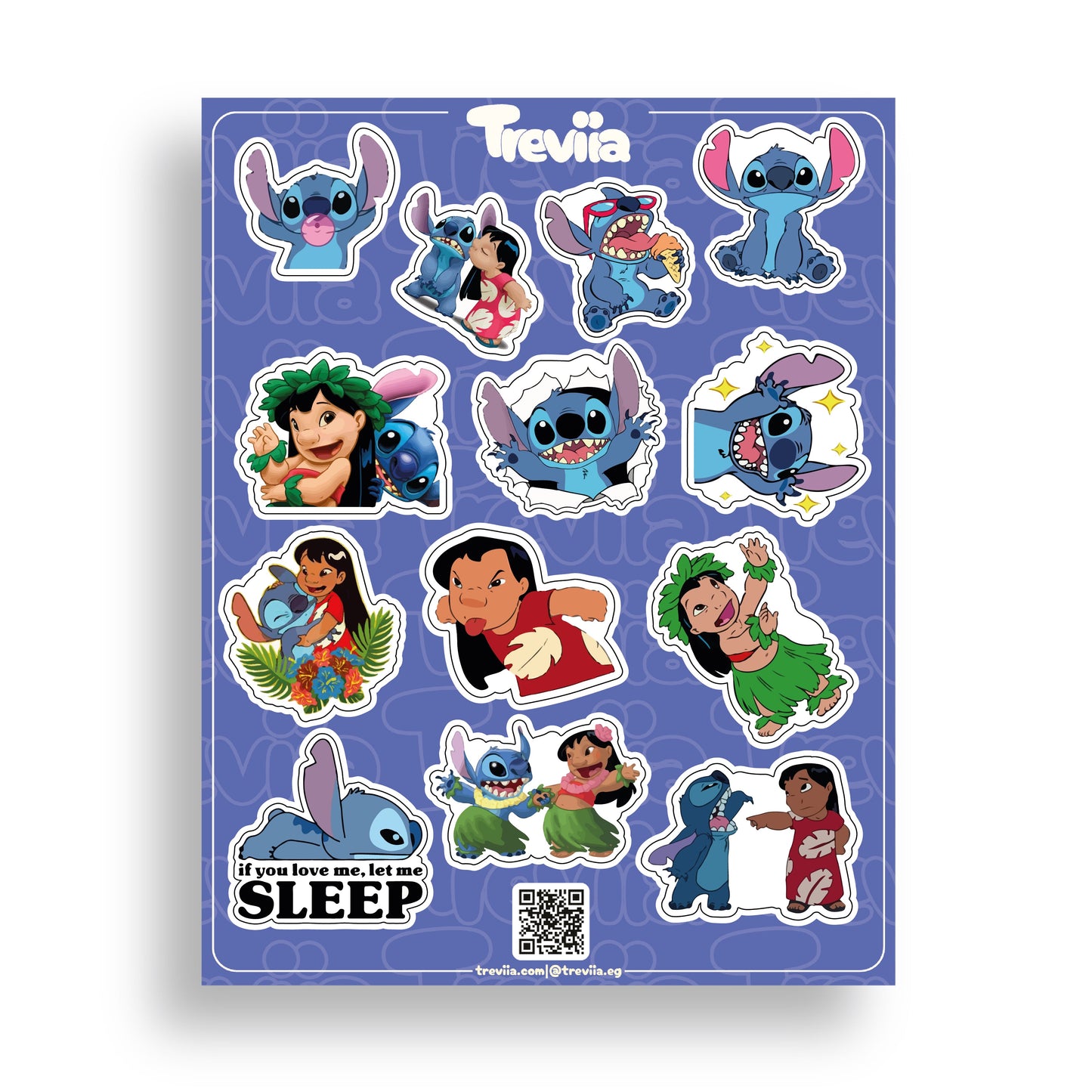 LILO & STITCH STICKER SHEET