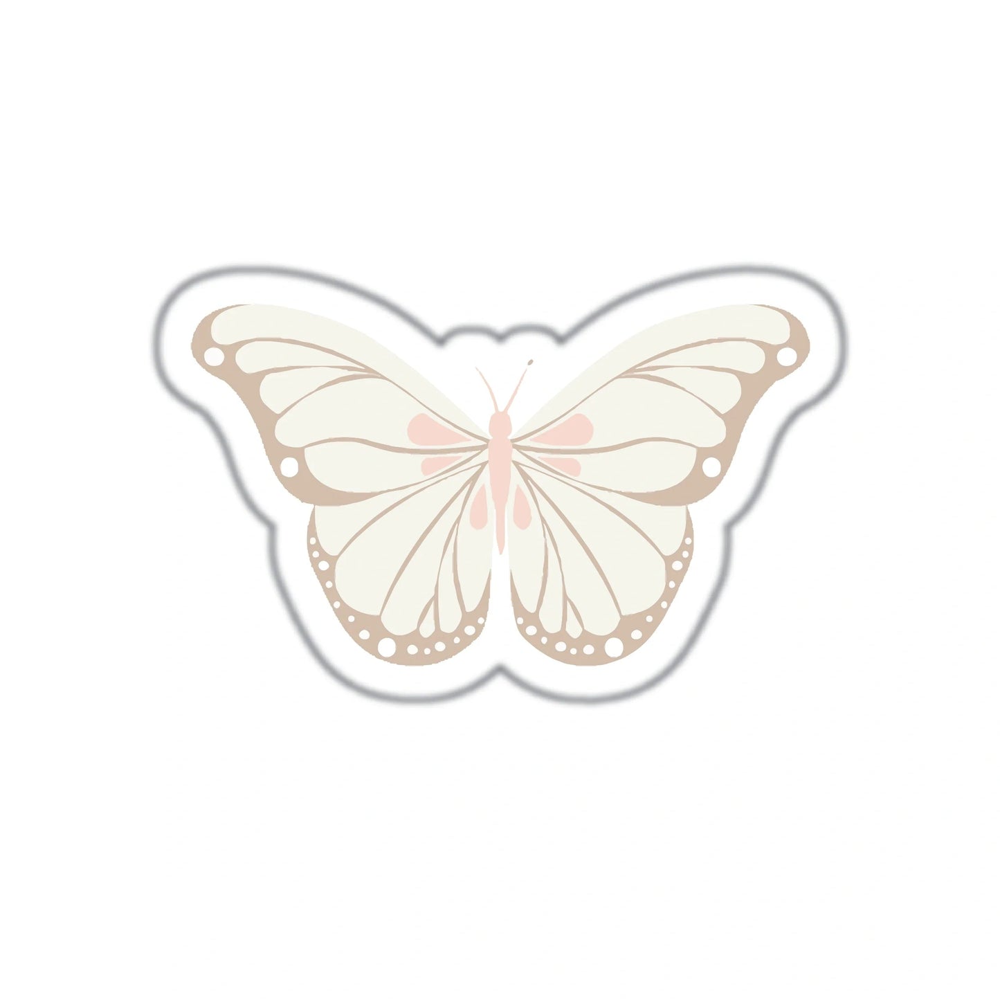 BEIGE BUTTERFLY