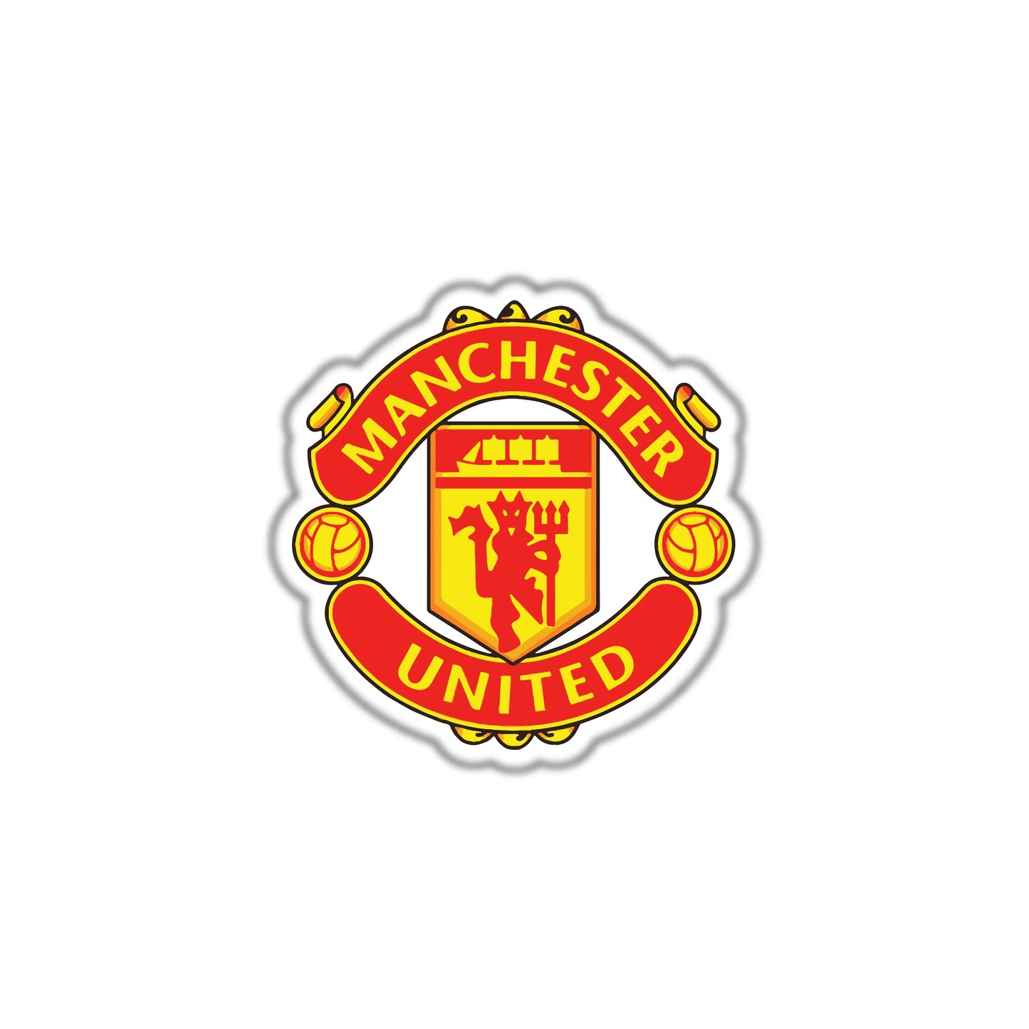 MANCHESTER UNITED'S CLUB EMBLEM
