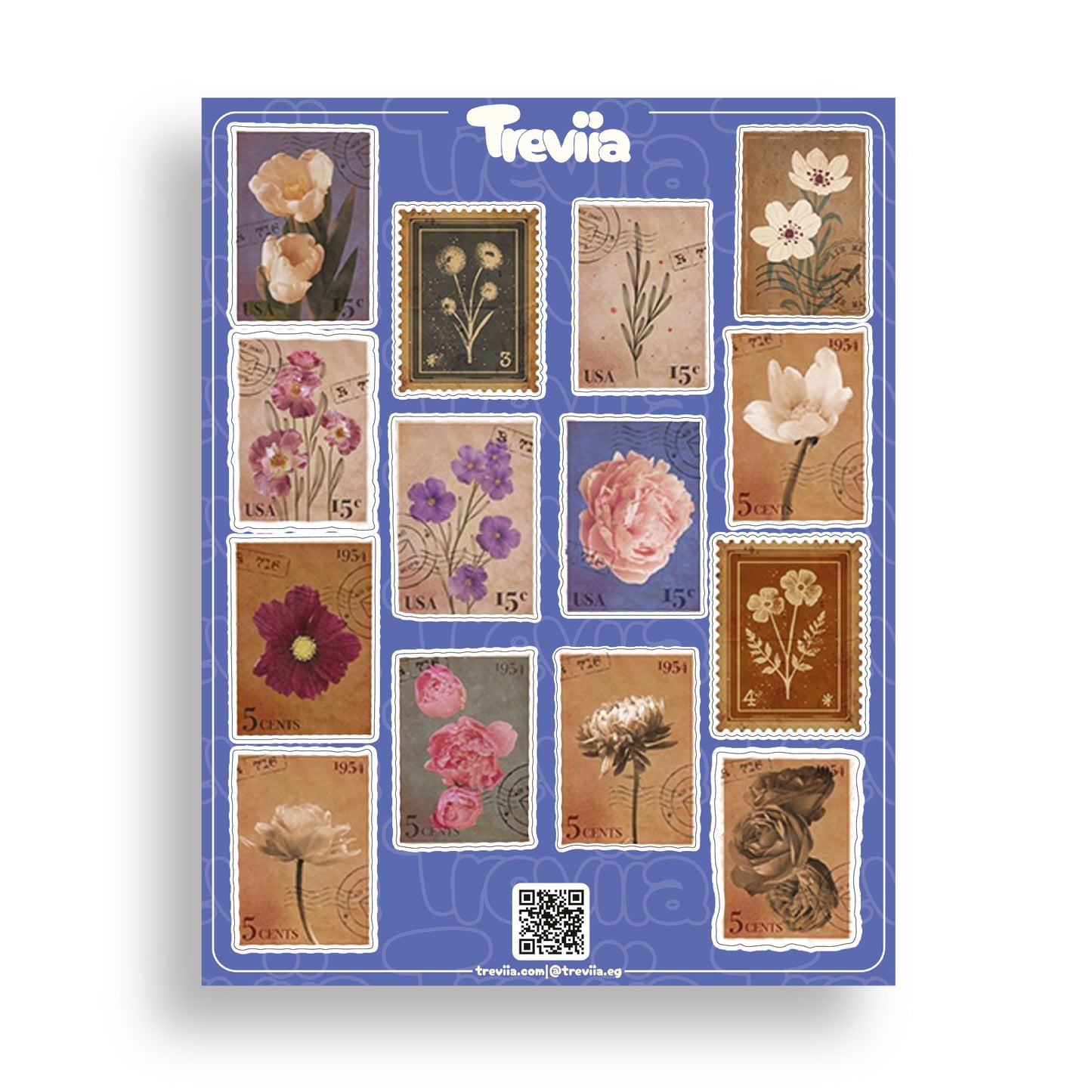 FLOWER STAMPS JOURNAL