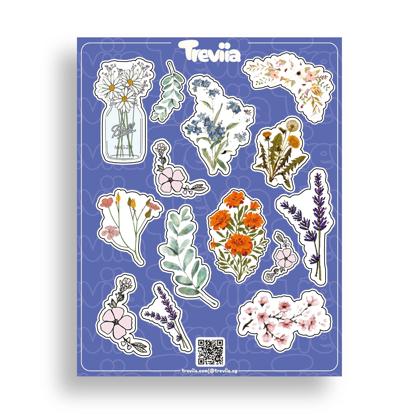 COLORED FLOWERS JOURNAL