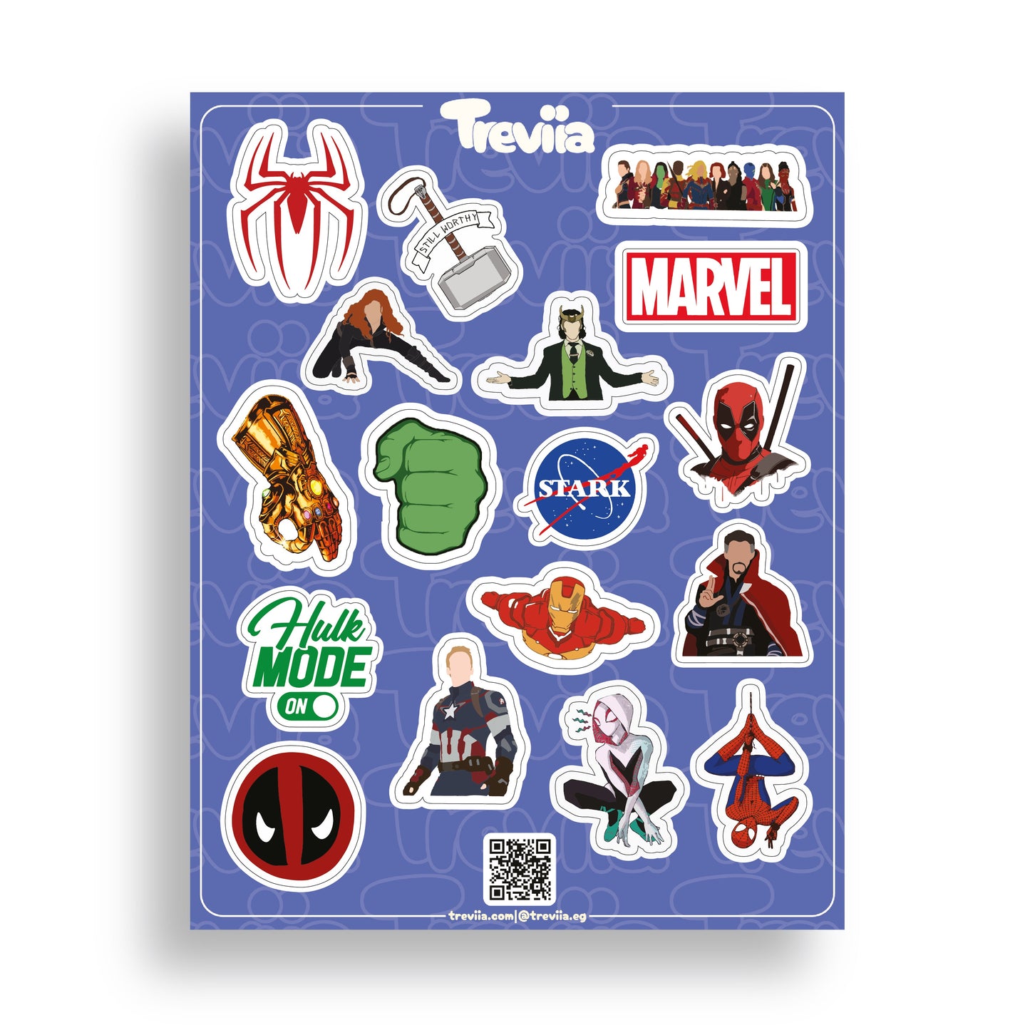MARVEL HEROES SHEET