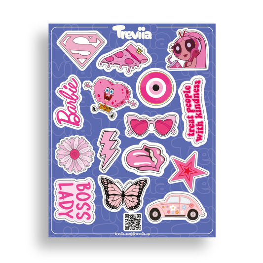 BOSS LADY PINK SHEET