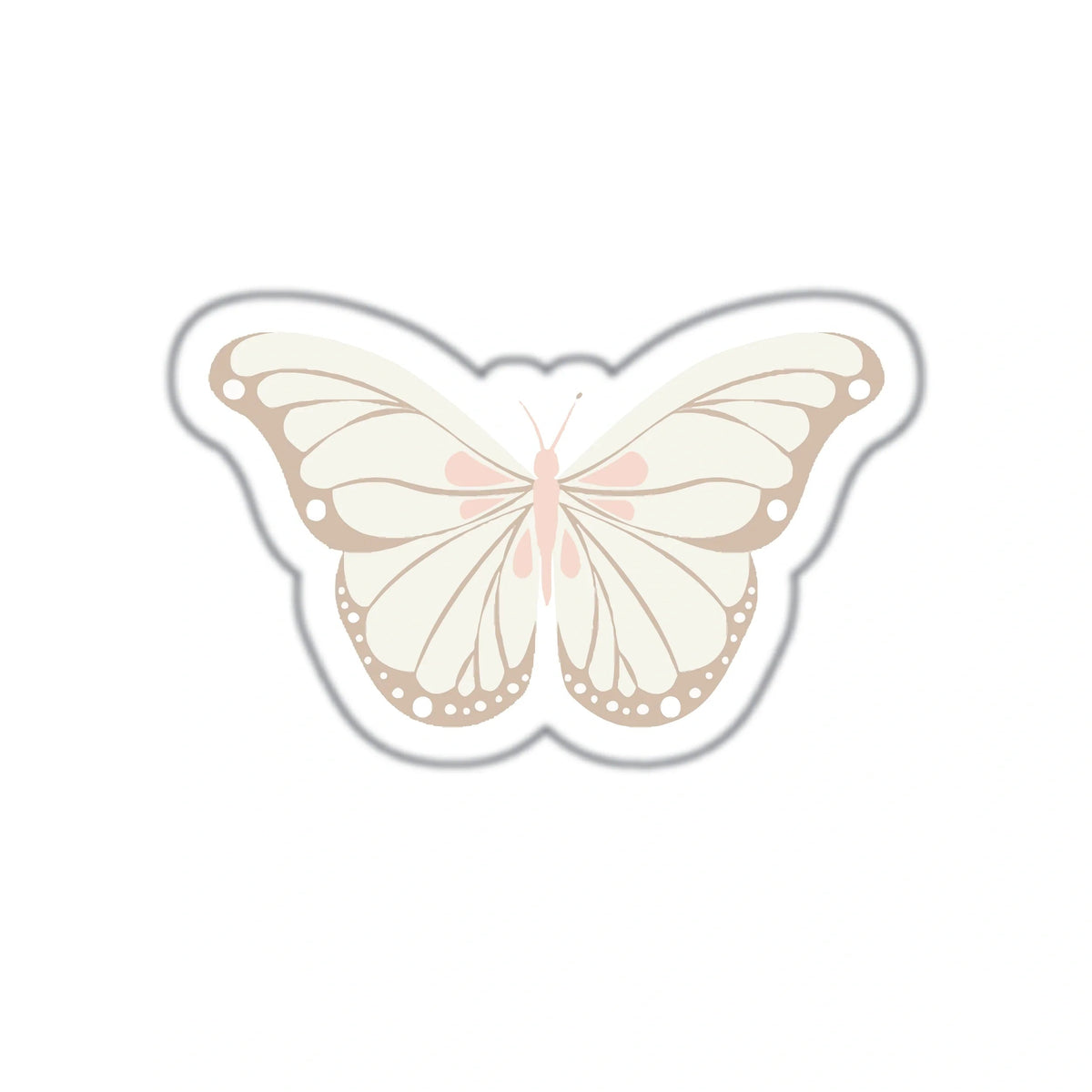 BEIGE BUTTERFLY