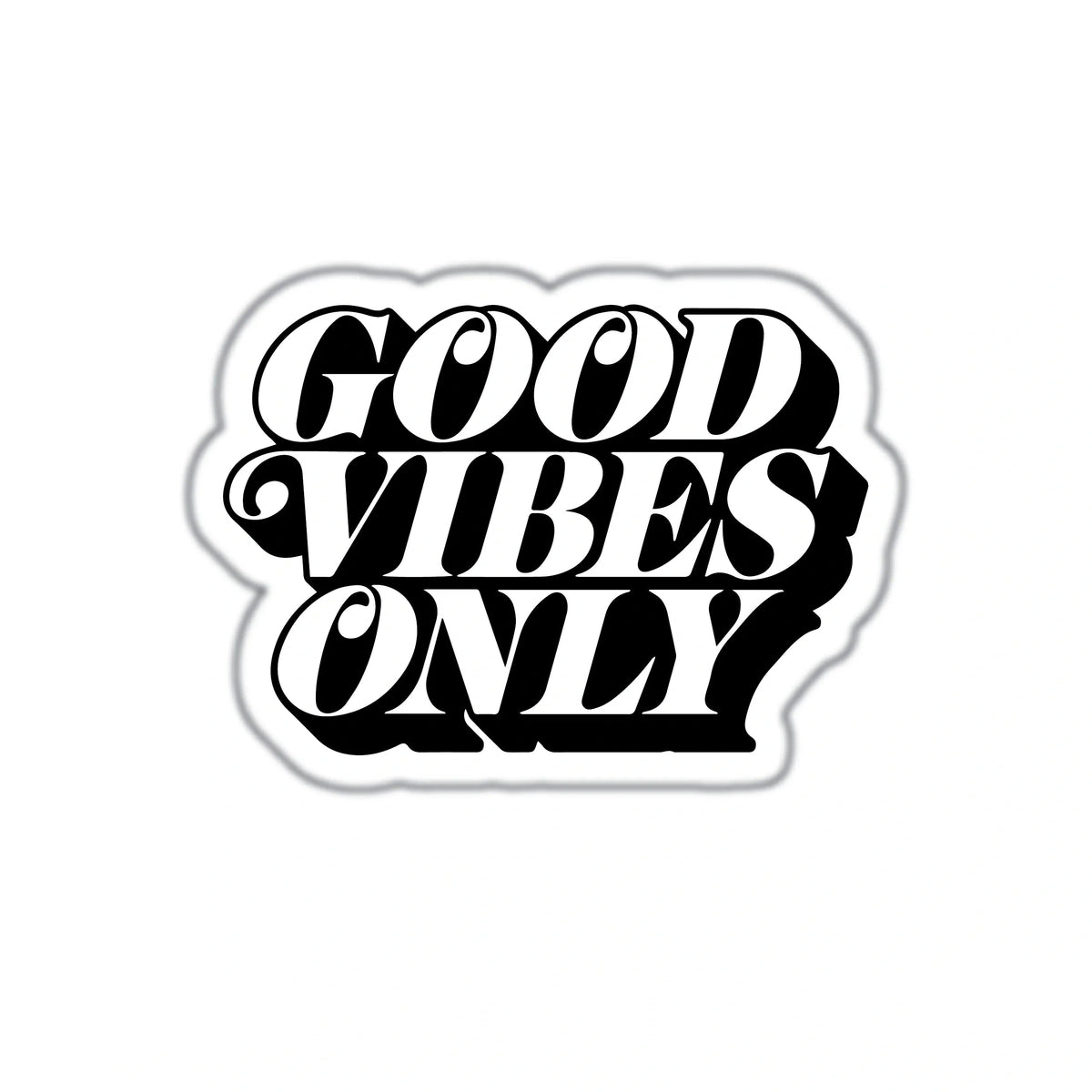 GOOD VIBES ONLY (BLACK)
