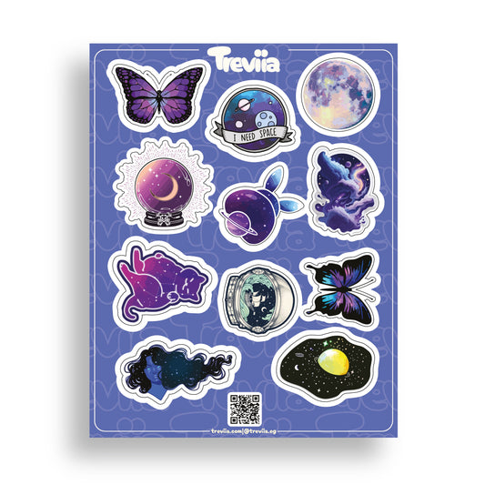 PURPLE GALAXY SHEET