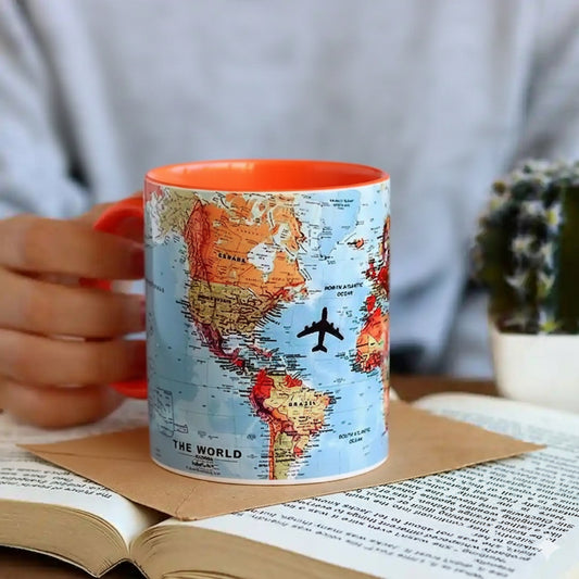 WORLD'S MAP: GRAPHIC MUG