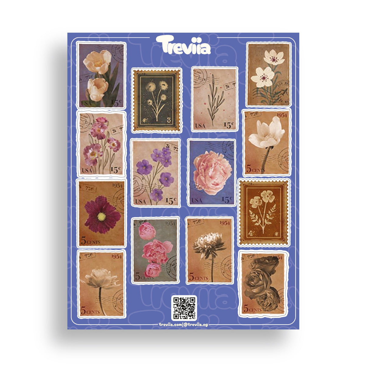 FLOWER STAMPS JOURNAL