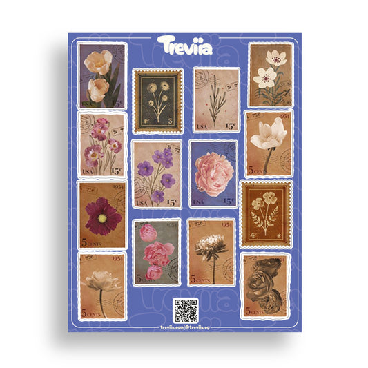 FLOWER STAMPS JOURNAL