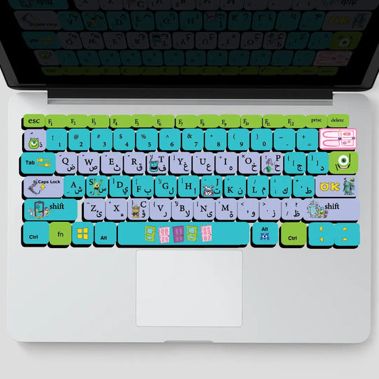 MONSTER INC: KEYBOARD STICKERS