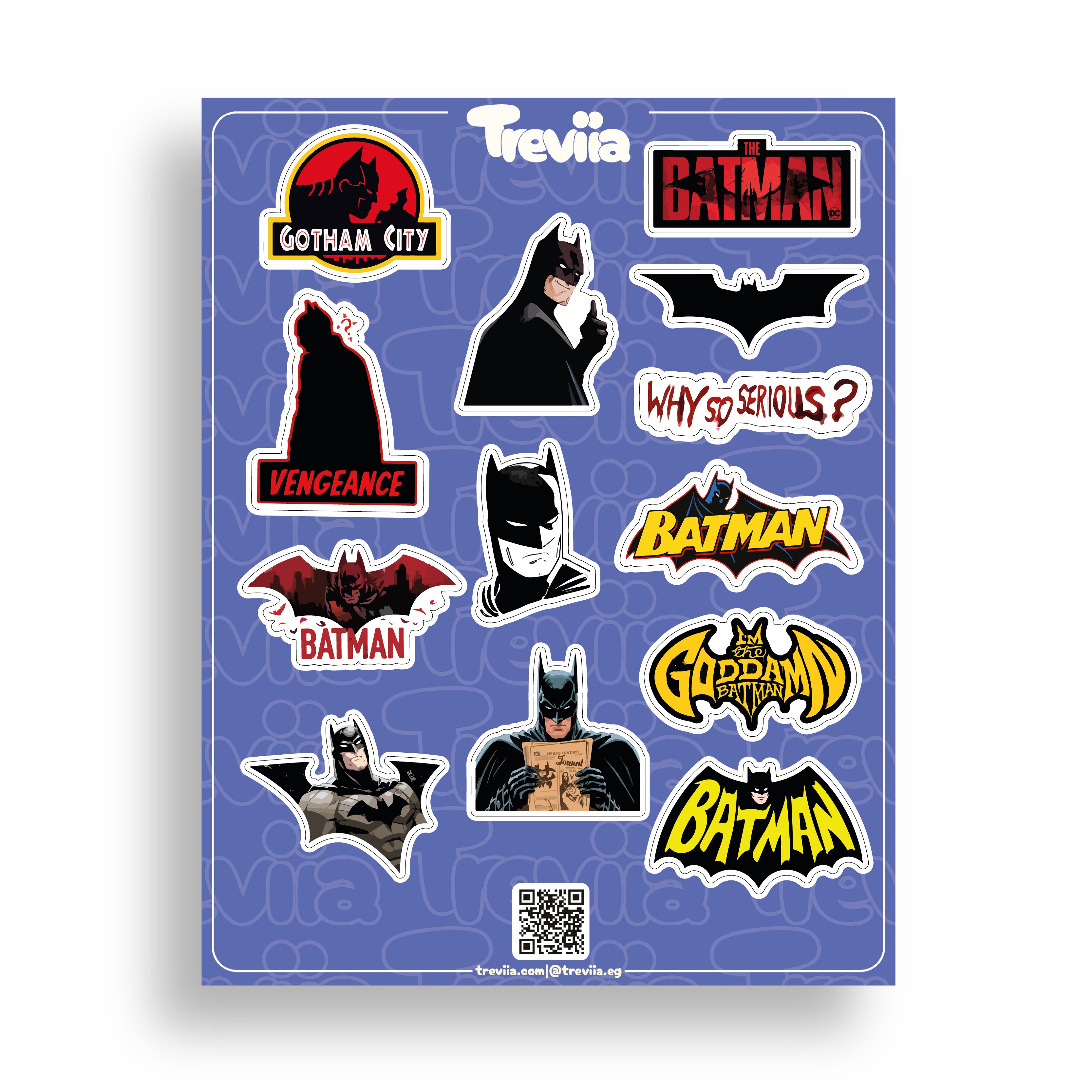 BATMAN SHEET – Treviia