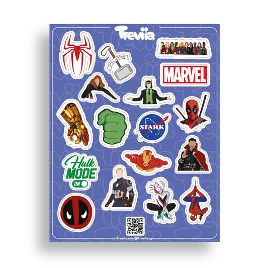 MARVEL HEROES SHEET